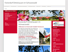 Tablet Screenshot of dittishausen.de